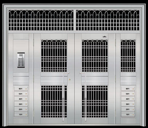 201不銹鋼應用于防盜門